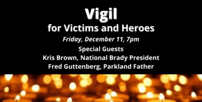 Join Us for the 8TH Annual National Vigil for All Victims of Gun Violence